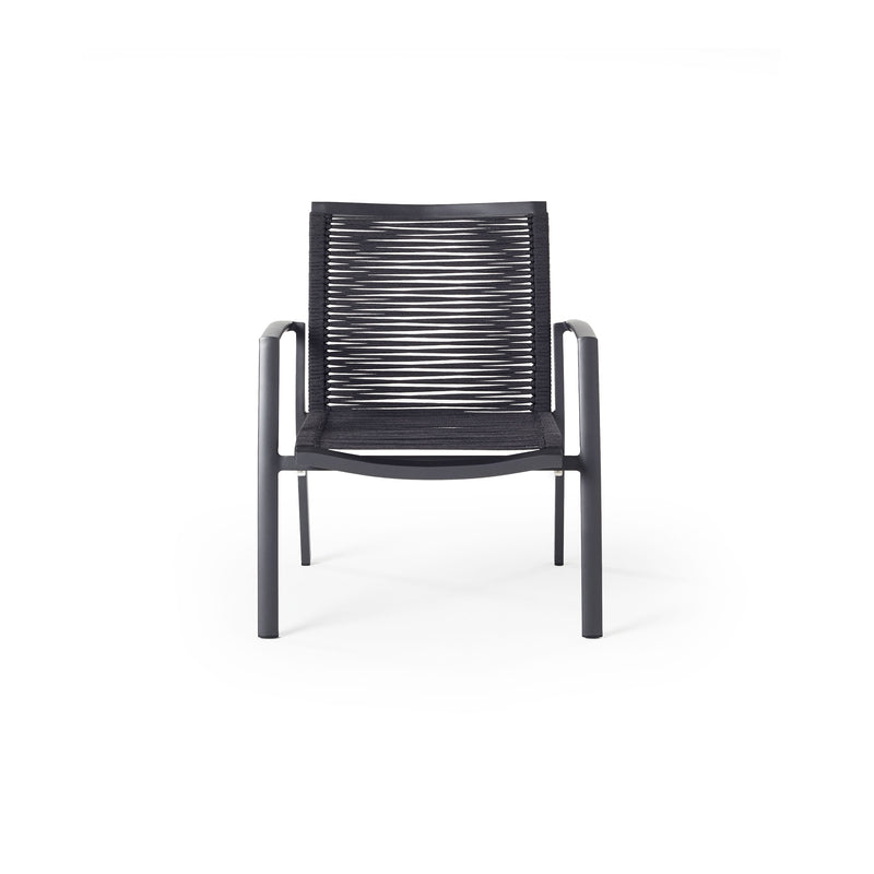 Diablo Lounge Chair in Charcoal