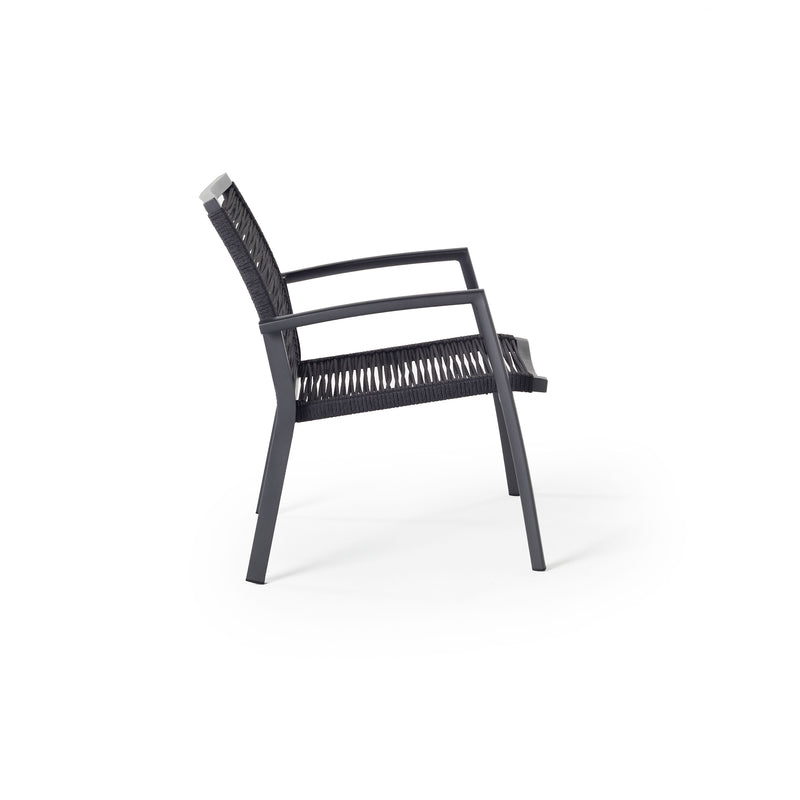 Diablo Lounge Chair in Charcoal