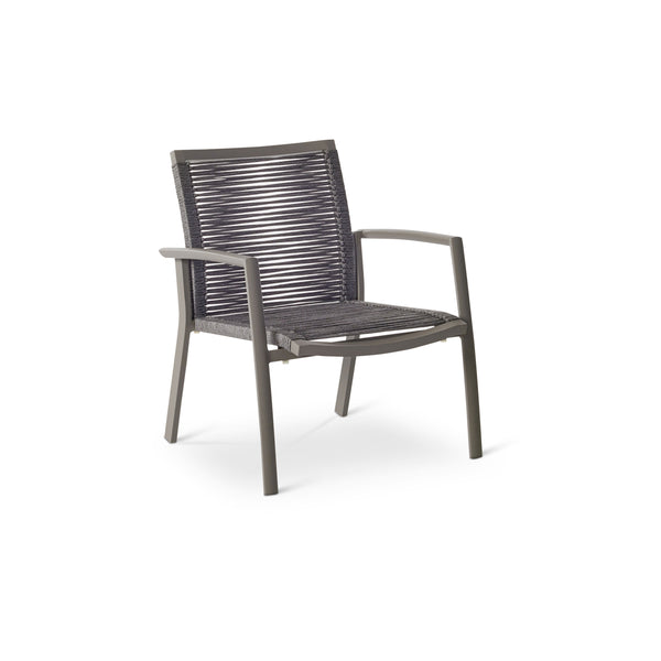 Diablo Lounge Chair in Quartz Grey