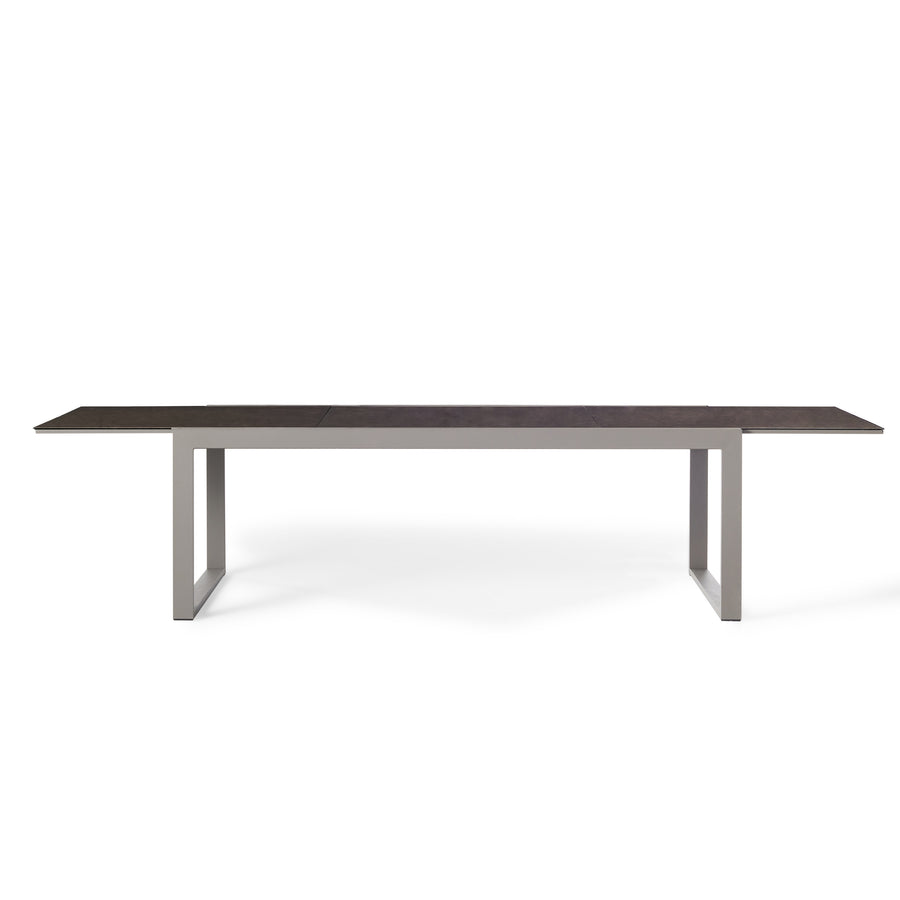 Diablo 87"-130" Extension Dining Table in Quartz Grey