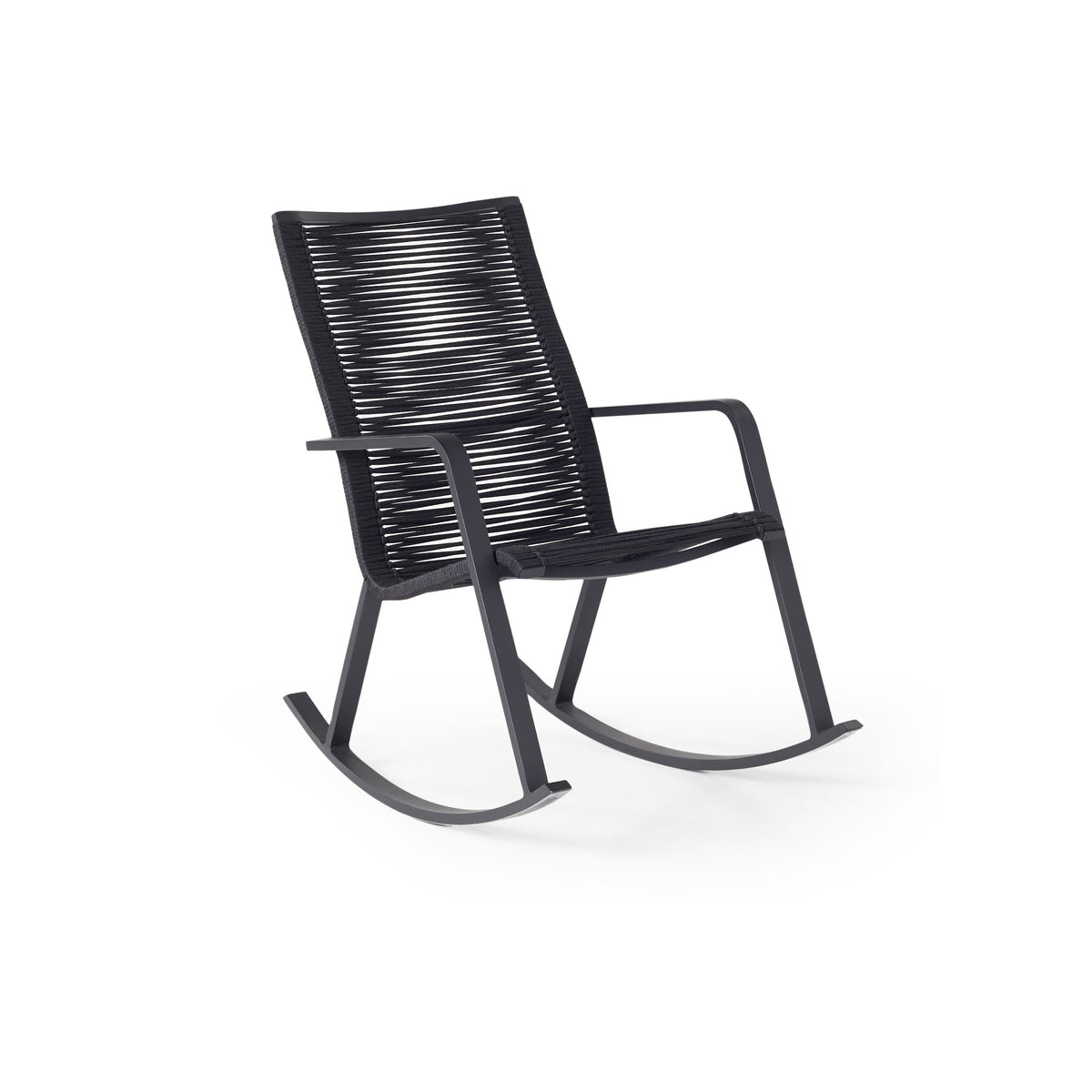 Diablo Rocking Chair in Charcoal | Terra Outdoor Living