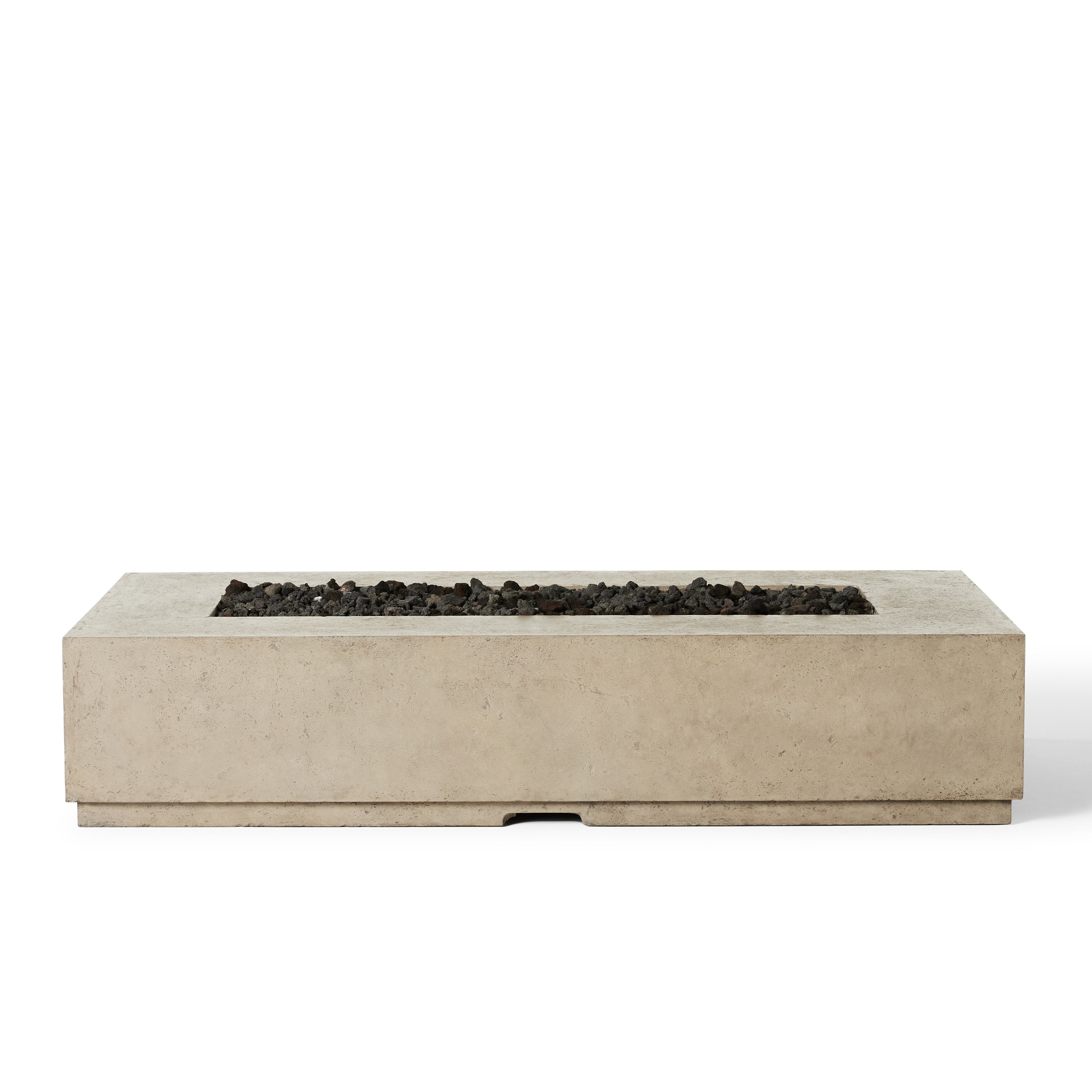 Legend 72" Rectangular Fire Table in Light Basalt (Propane) | Terra ...