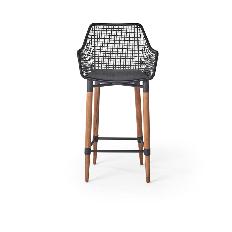 Napa Bar Chair in Charcoal