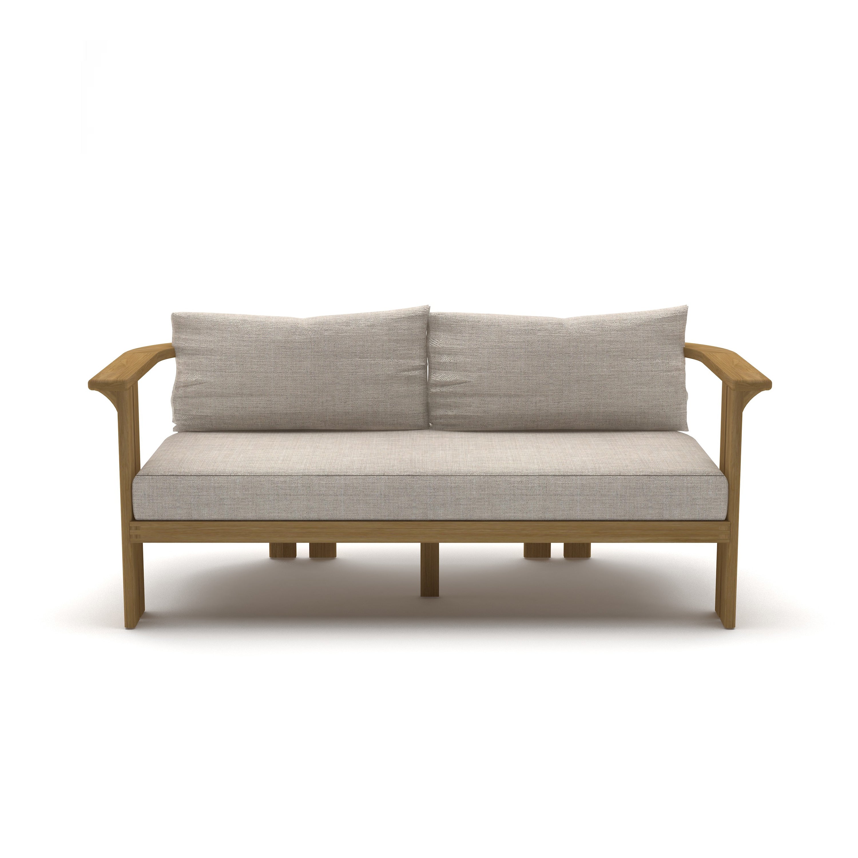 Ojai Loveseat in Teak