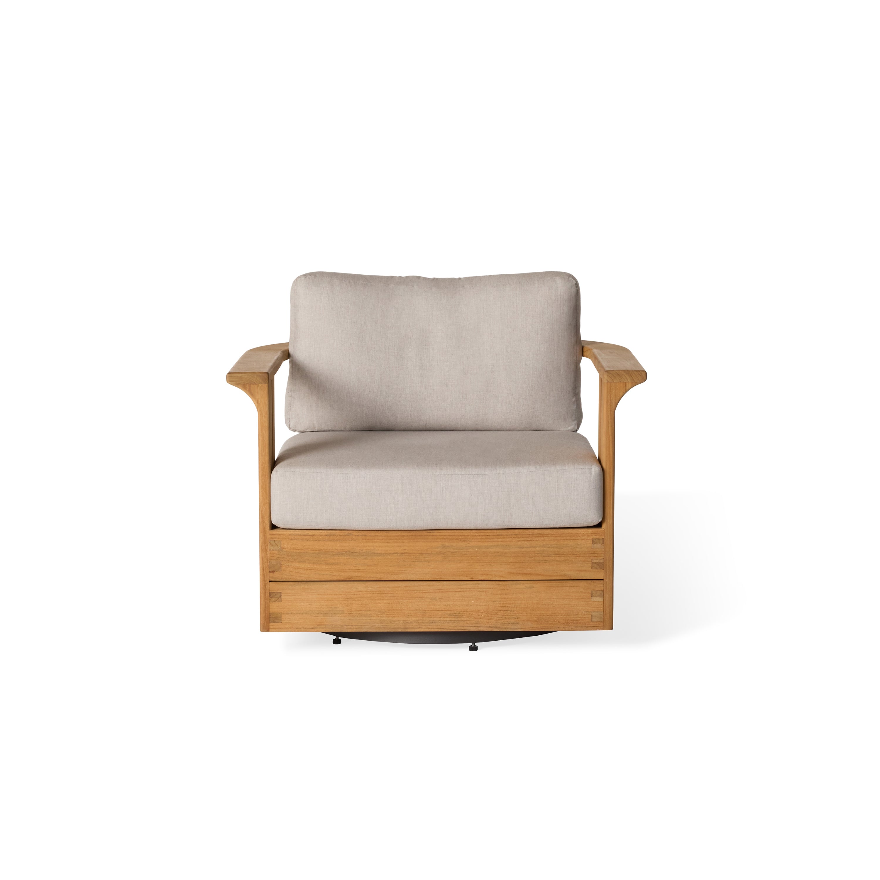 Ojai Swivel Lounge Chair in Teak