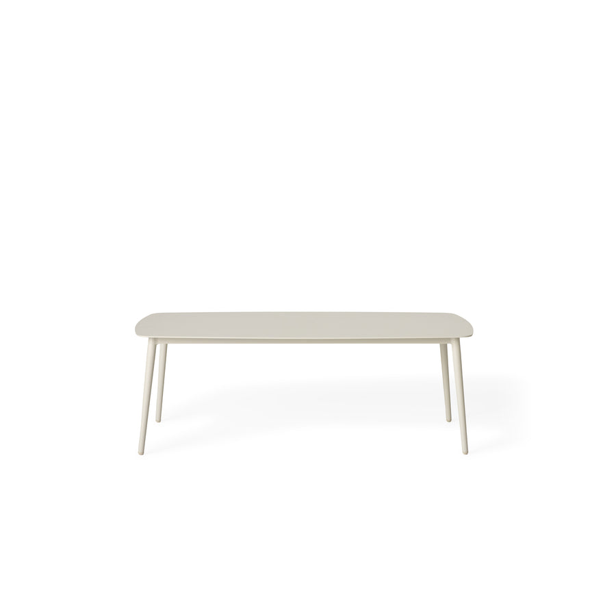 Olema Coffee Table in Dune Aluminum