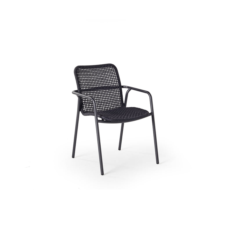 Presidio Dining Chair in Charcoal