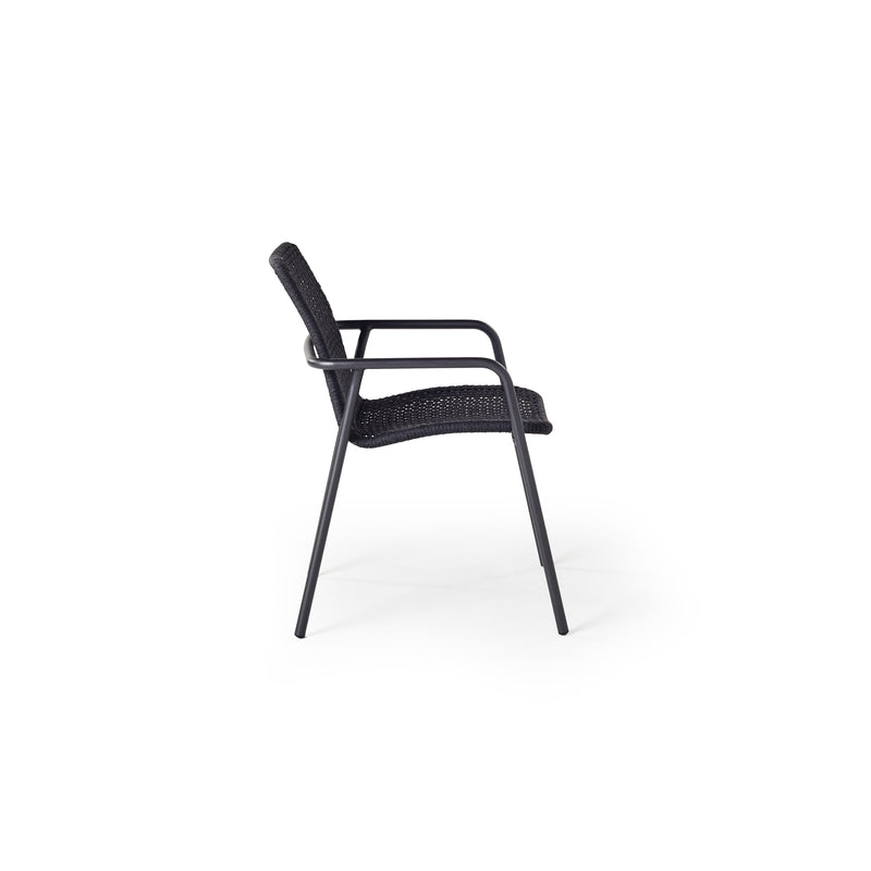 Presidio Dining Chair in Charcoal