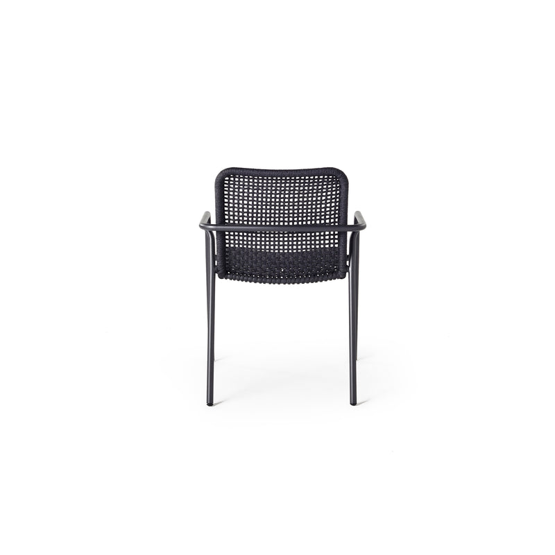 Presidio Dining Chair in Charcoal