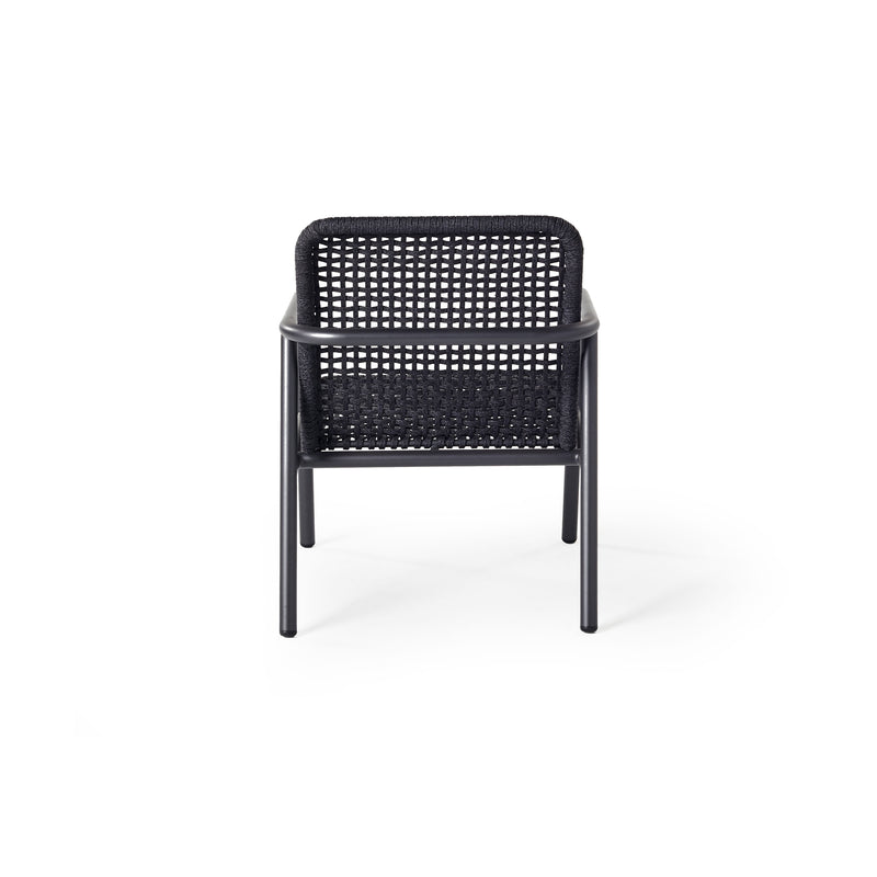 Presidio Lounge Chair in Charcoal