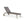 Presidio Chaise Lounge in Quartz Grey