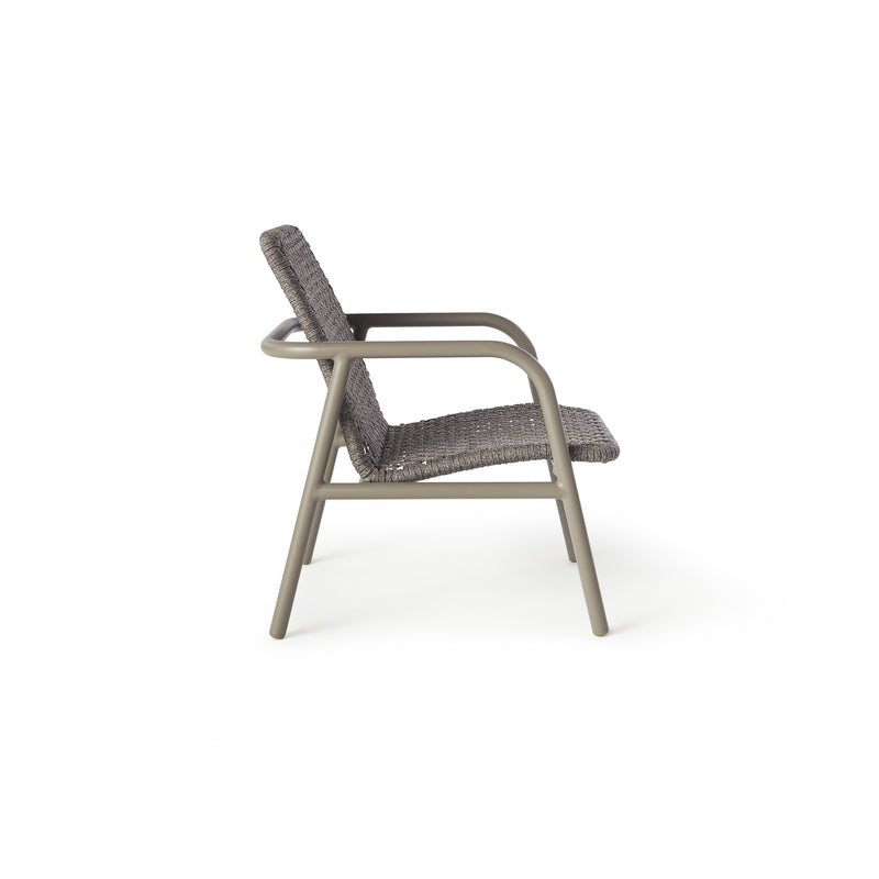 Presidio Lounge Chair in Quartz Grey