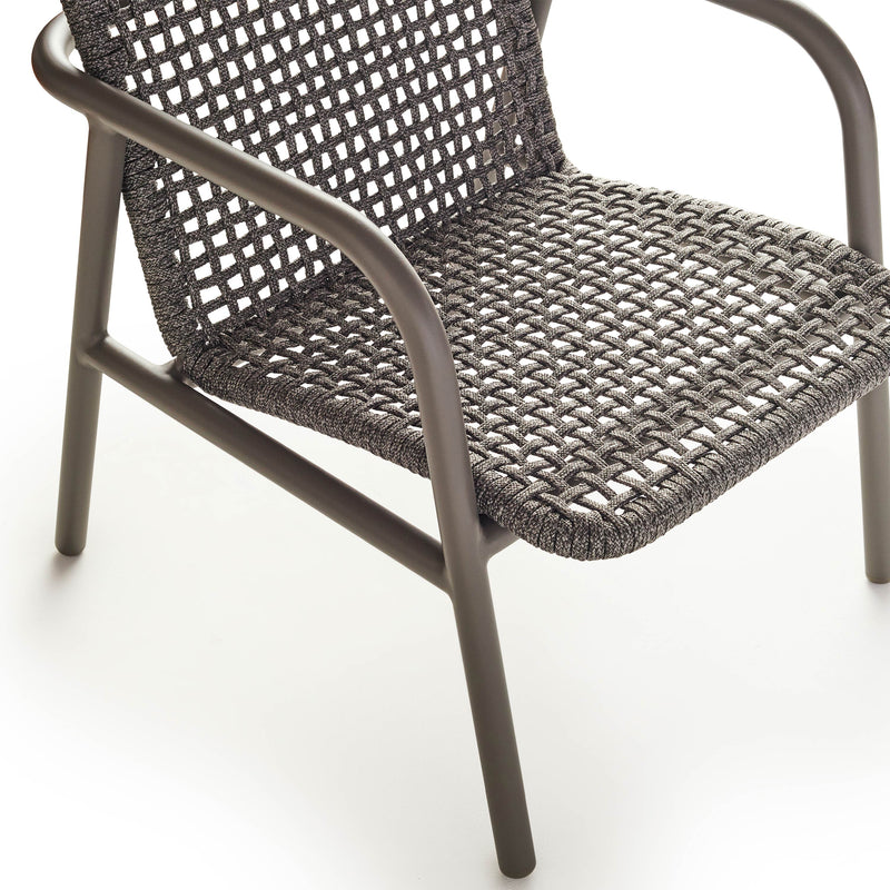 Presidio Lounge Chair in Quartz Grey