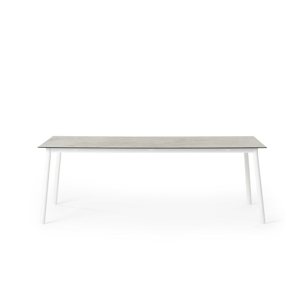 Presidio 87" Dining Table in White