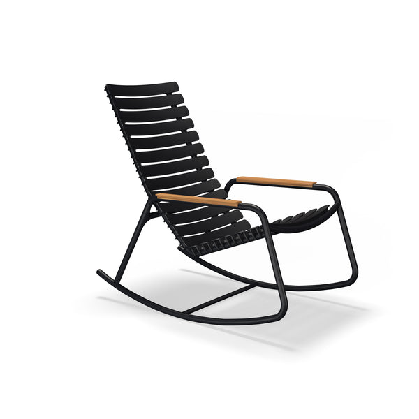 ReClips Rocking Chair - Black / Bamboo