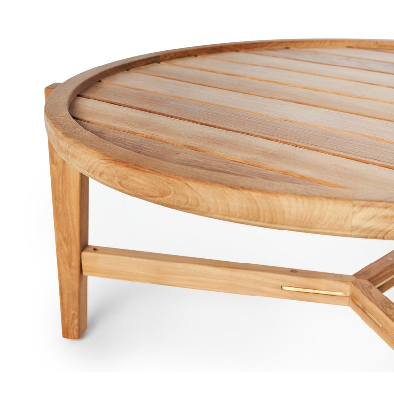 Redondo 32" Coffee Table in Teak