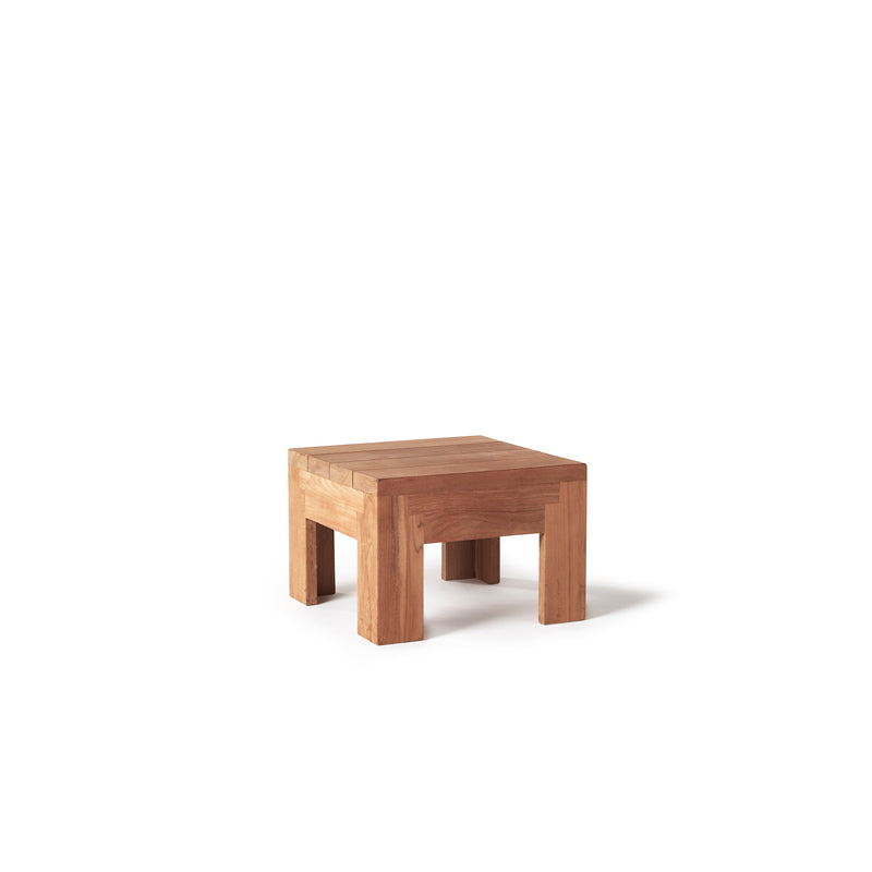 Rivoli Square Side Table in Teak