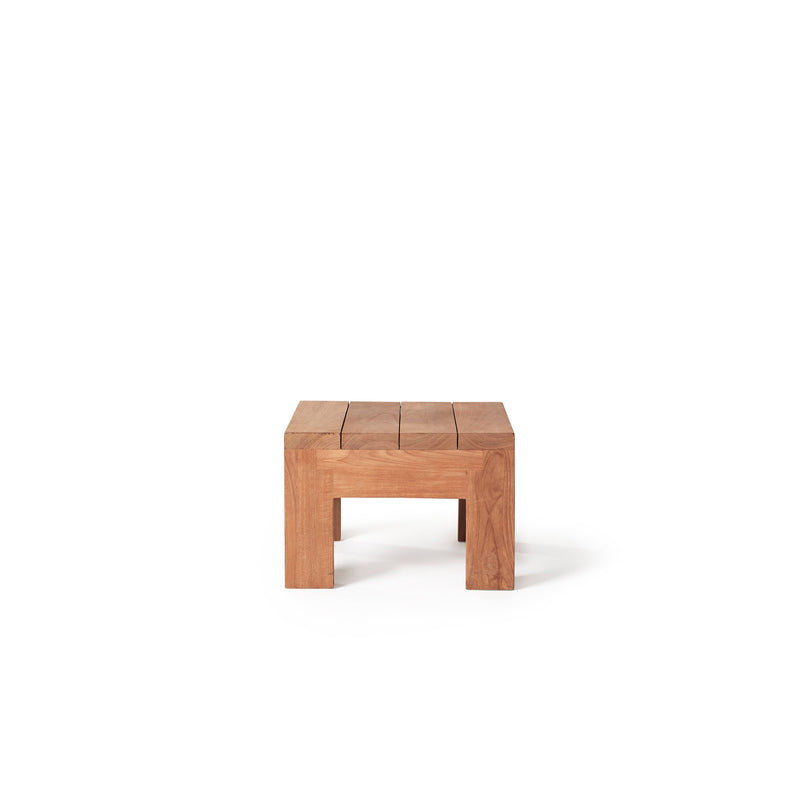 Rivoli Square Side Table in Teak