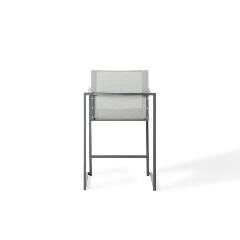 Santa Monica Counter Chair in Charcoal