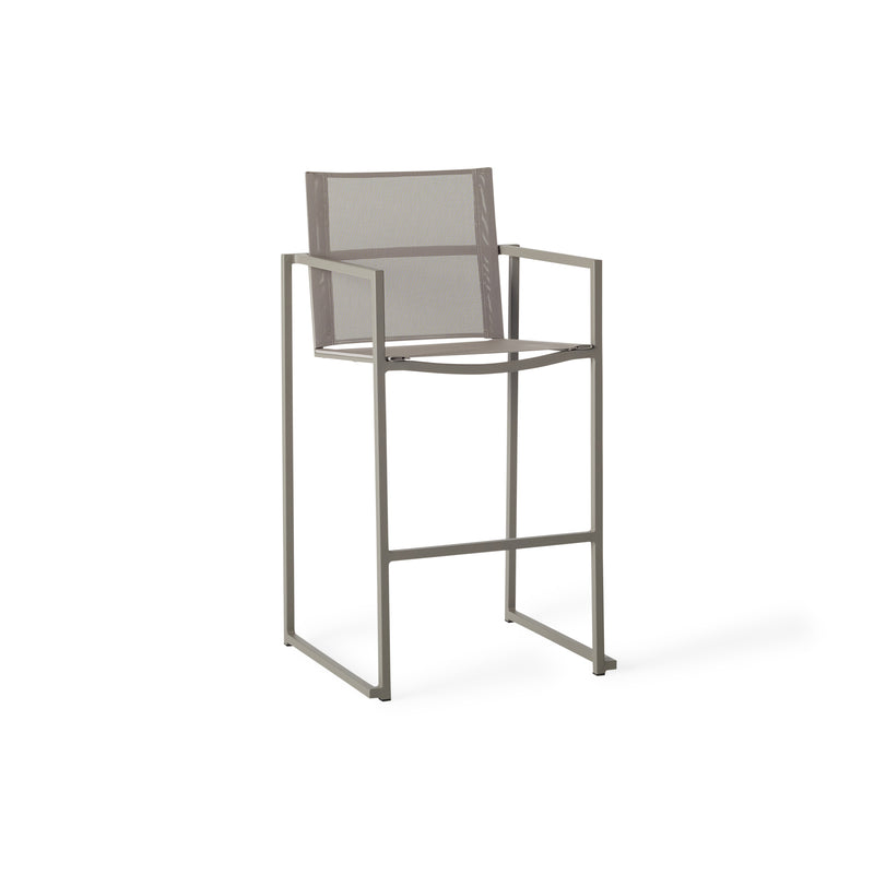 Santa Monica Bar Chair in Quartz Grey