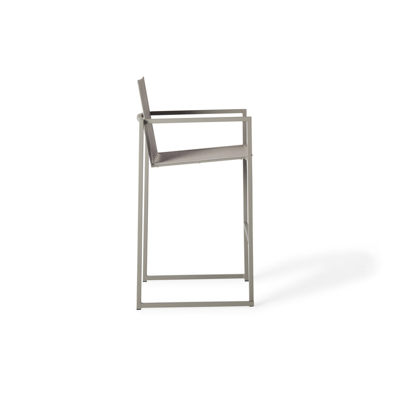 Santa Monica Bar Chair in Quartz Grey