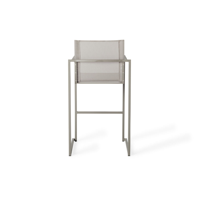 Santa Monica Bar Chair in Quartz Grey