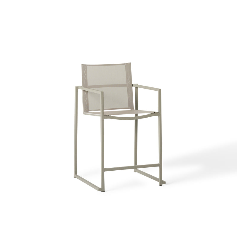 Santa Monica Counter Chair in Quartz Grey