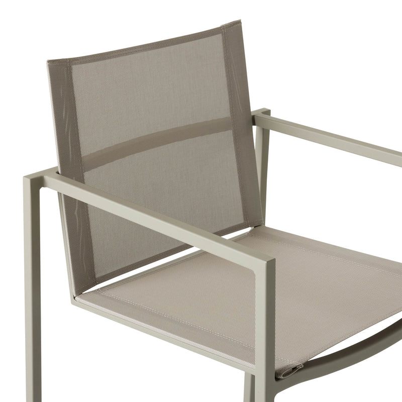 Santa Monica Counter Chair in Quartz Grey