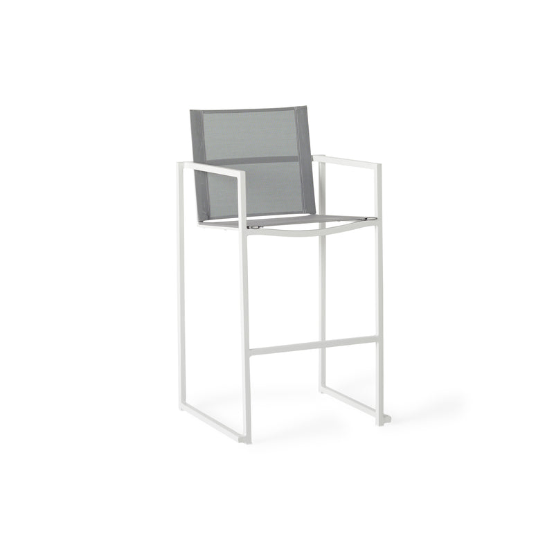 Santa Monica Bar Chair in White