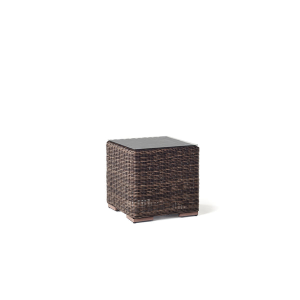 Sausalito Side Table in Terra Wicker