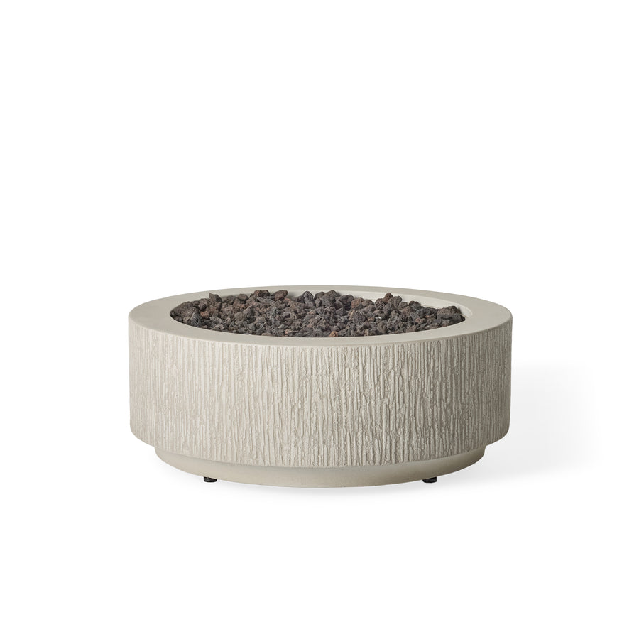 Sierra Round Fire Table - Fog