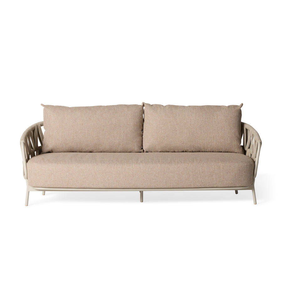 Silverado Sofa in Dune Aluminum