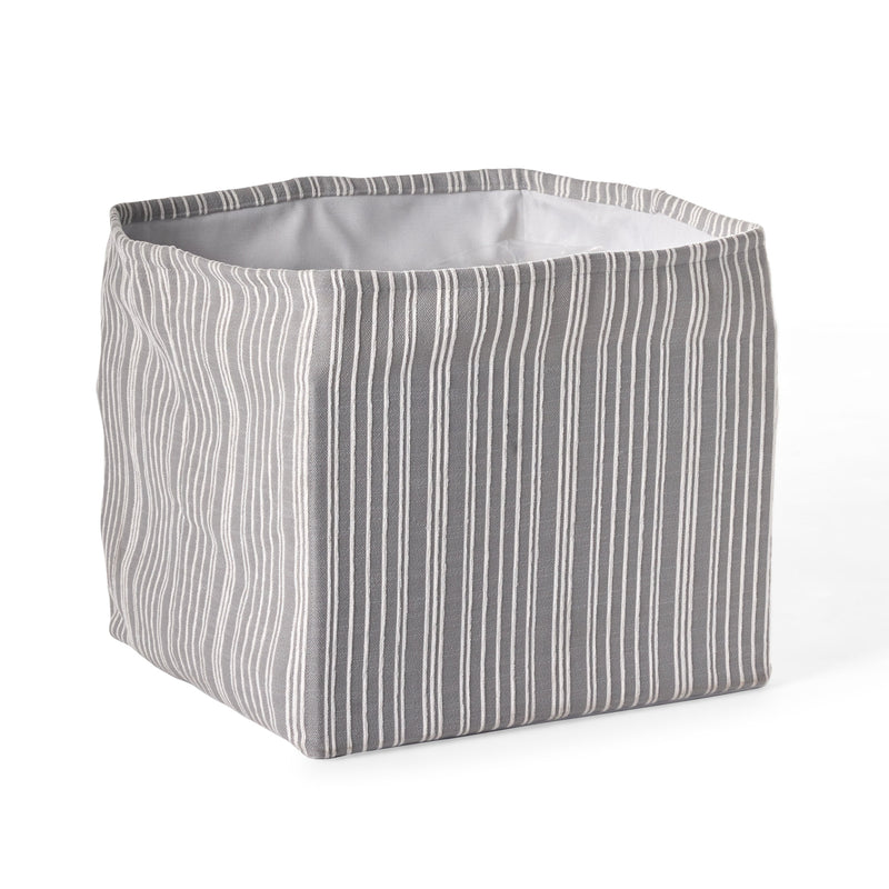 Pillow Bin in Endaki Zinc