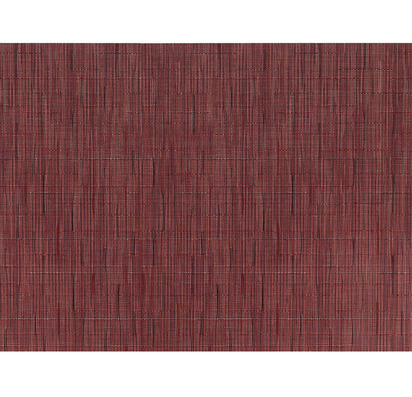 Bamboo Rectangular Placemat in Cranberry