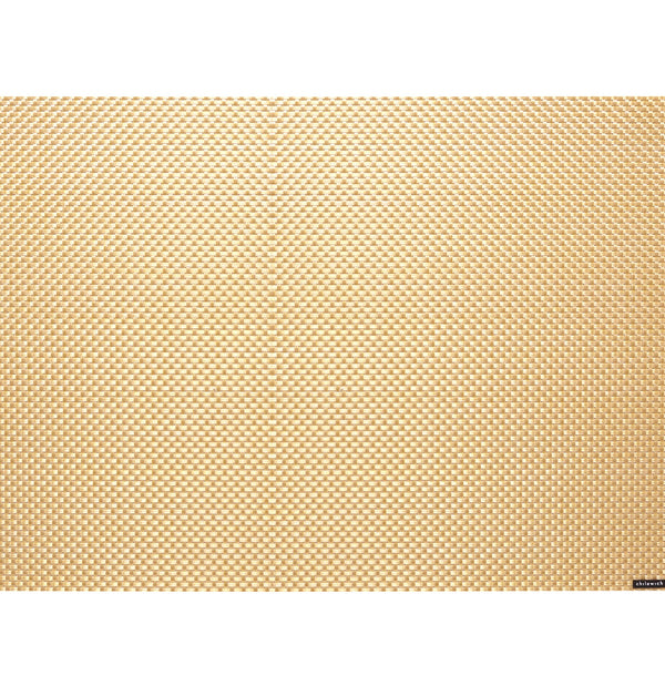 Basketweave Rectangular Placemat in Gilded