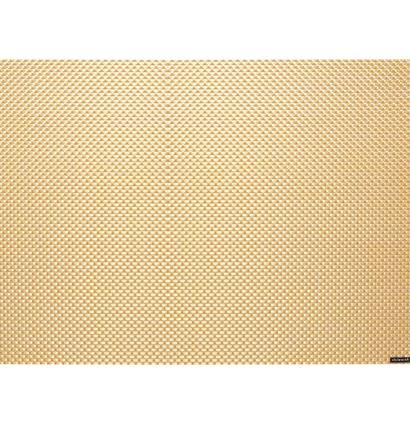 Basketweave Rectangular Placemat in Gilded