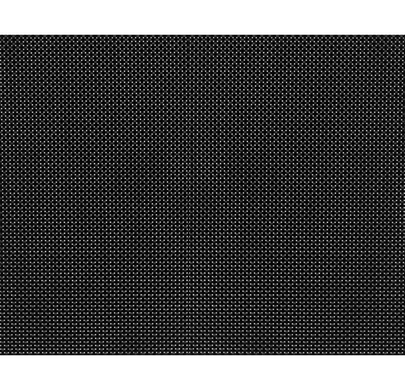 Basketweave Rectangular Placemat in Black