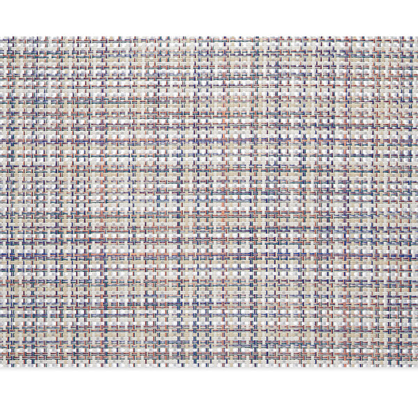 Basketweave Rectangular Placemat in Bon Bon