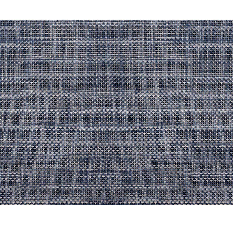Basketweave Table Runner in Denim