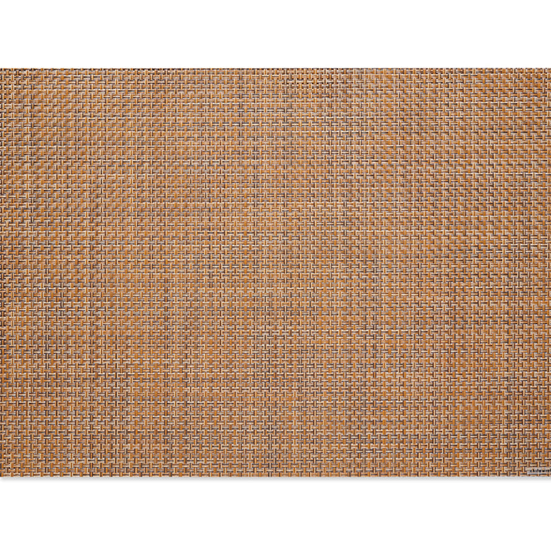 Basketweave Rectangular Placemat in Teak