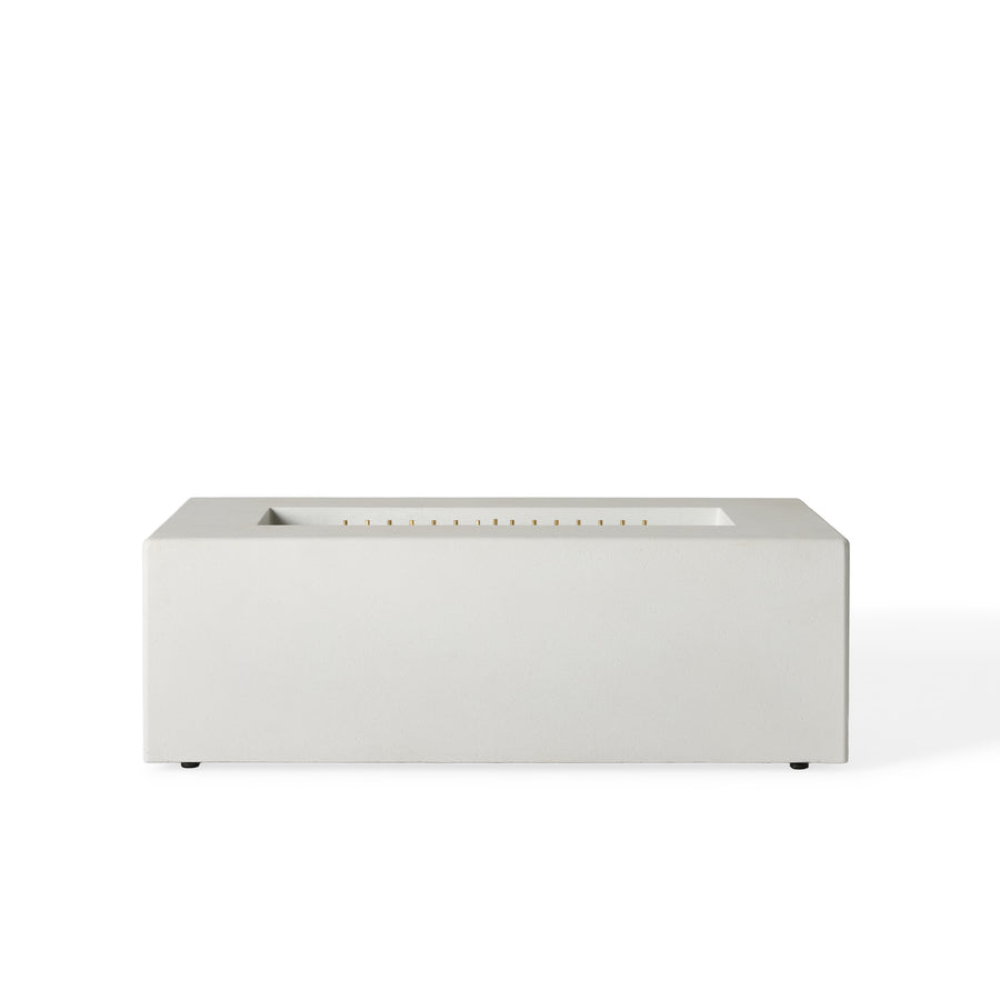Tahoe Rectangular Fire Table - Chalk (Propane)