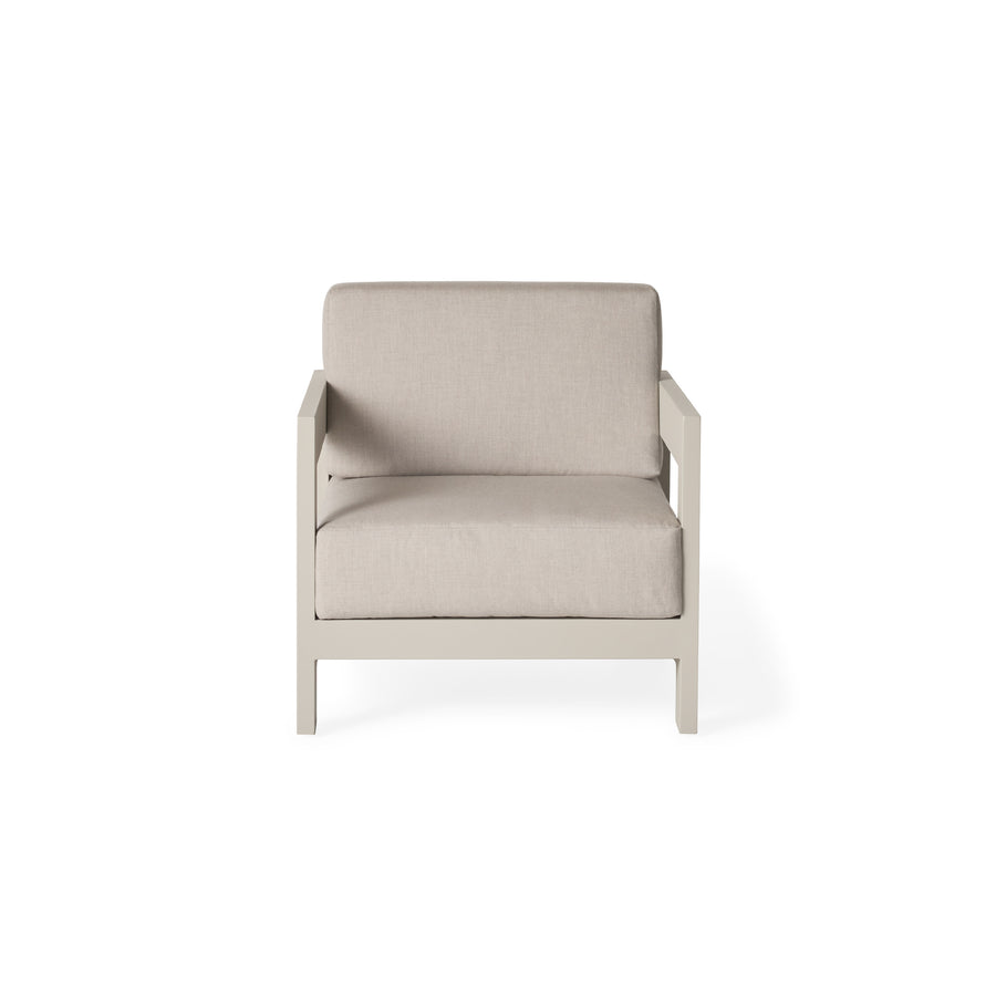 Tiburon Lounge Chair in Dune Aluminum