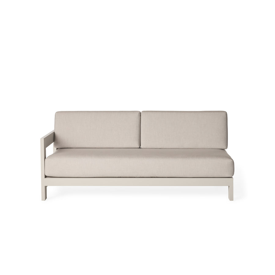 Tiburon Sectional Right Arm in Dune Aluminum
