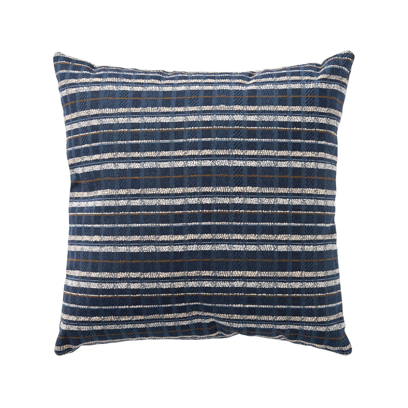 Reaction Indigo Toss Pillow