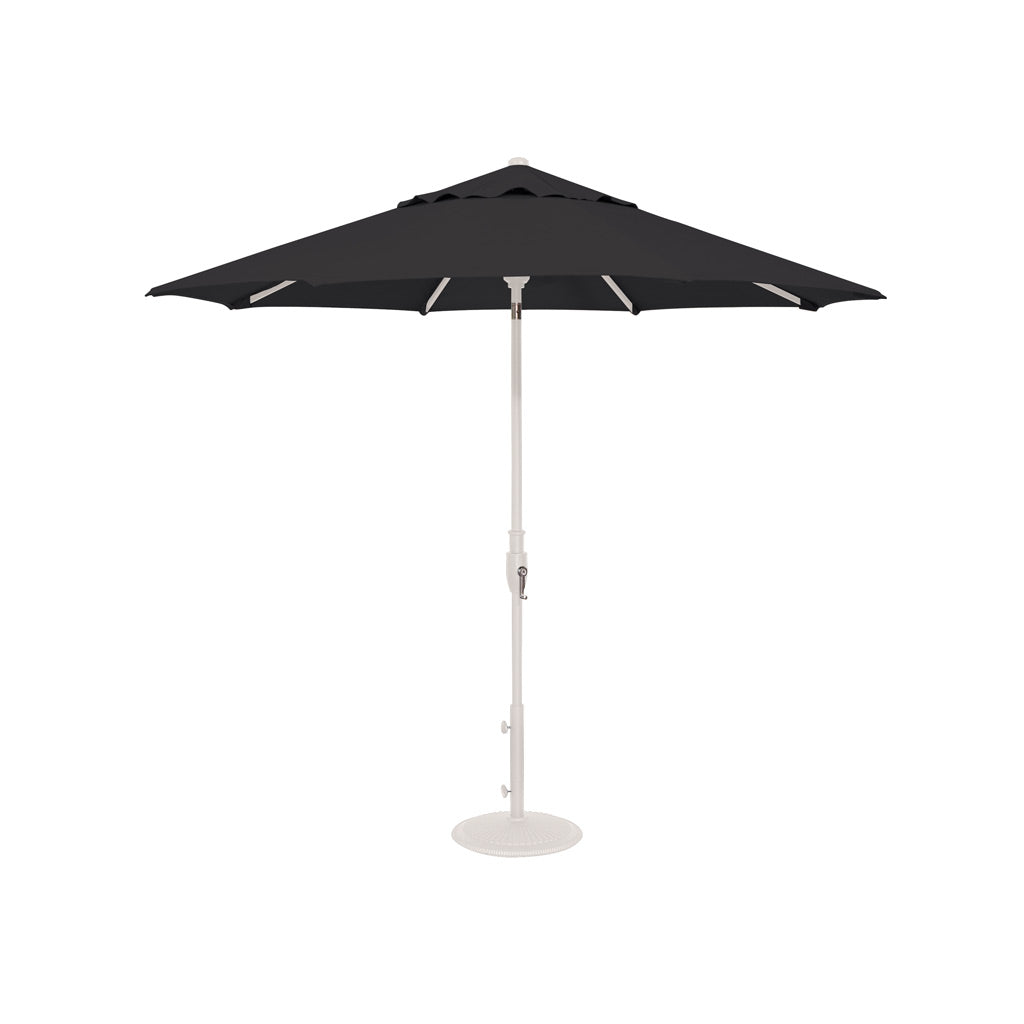 9' White Frame Market Umbrella - Glide Tilt