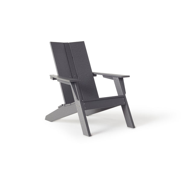 Woodside Adirondack in Charcoal Composite | Terra Outdoor Living