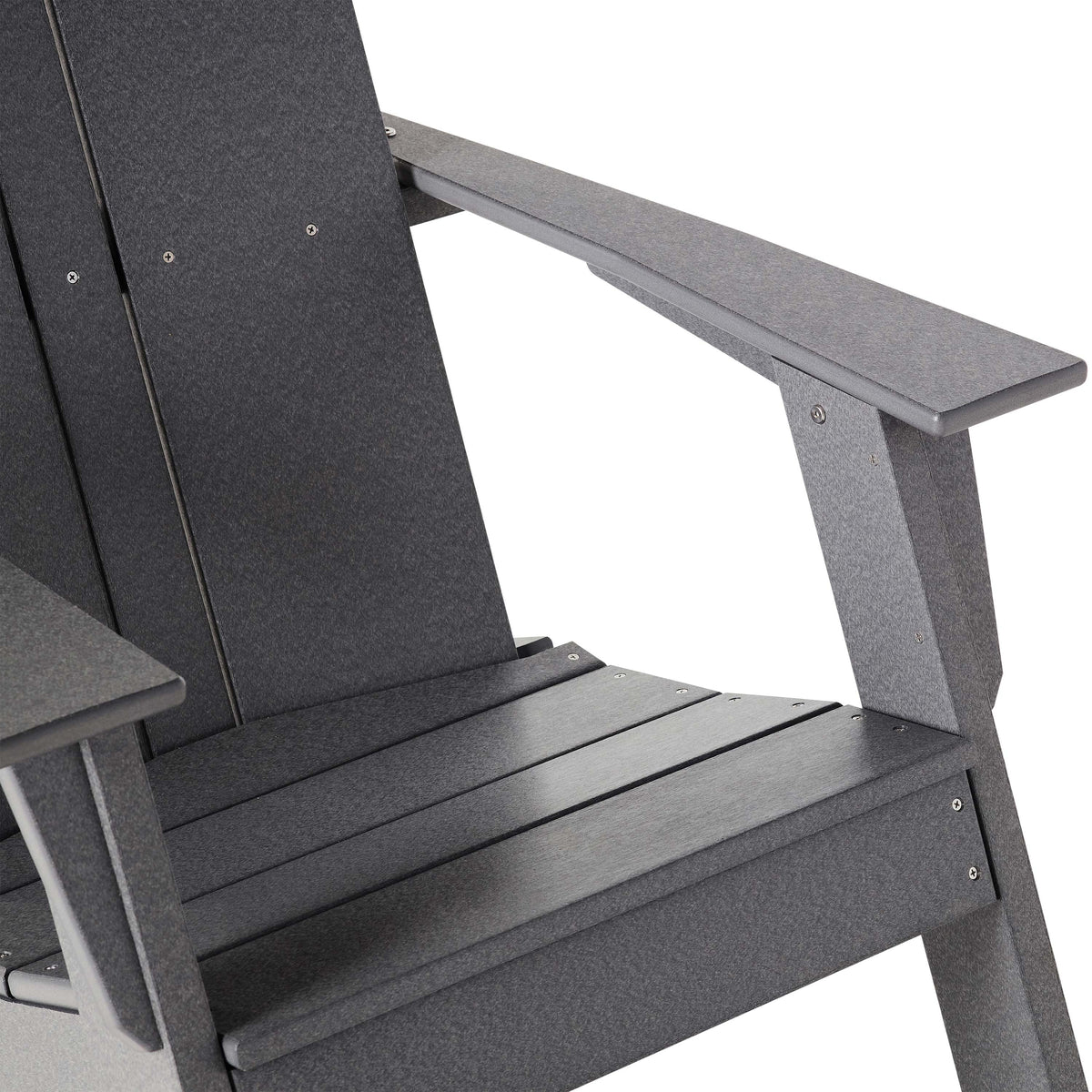 Woodside Adirondack in Charcoal Composite | Terra Outdoor Living