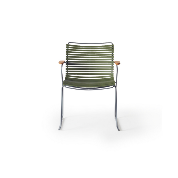 Click Dining Arm Chair in Olive