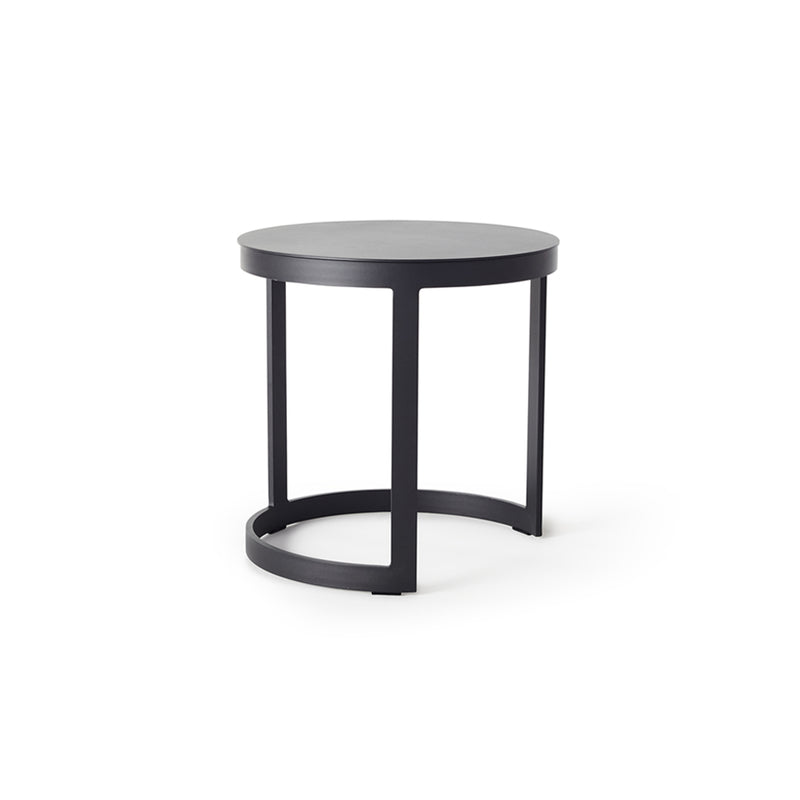 Ventura 20" Side Table in Charcoal