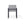Inverness Padded Sling Dining Chair in Charcoal & Silver